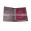 Leather passport organiser and Ticket Holder Travel Wallet