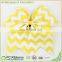 Yellow Chevron Cheer Bows Sport Cheerleading Bow