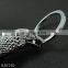 Eagle head shape leather fashion keyring key holder for business man