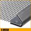 square hole crimped wire mesh hooked screen mesh/vibrating screens mesh