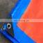 blue orange 4x5 meter waterproof plastic coated tarpaulins