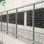 Industrial buildings 25*2 flat steel bar press welded grating wall fence for airport