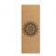 custom laser engraved rubber yoga mat made of cork