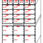 High precision double lock waterproof steel plate bank safe deposit box