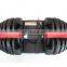 24KG Gym Equipment Weightlifting Cross fit Adjustable Dumbbell Set
