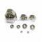 304 316 stainless steel rod threading all thread rods end  m14 double end stud bolts nuts washer