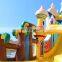 Aladdin Themed Inflatable Dry Bouncer Jumping Castle Slide For Children