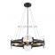 4 heads Modern LED Ring Pendant Lamp antique round  hanging light