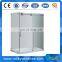 Simple framed tempered glass shower enclosure sliding shower door