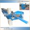 Colored Steel Construction Round Rain Gutter Machine/down pipe tile making machine/gutter downpipe production line