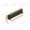 Dnenlink 2.00mm pitch Single Row H4.0mm Right Angle DIP type PogoPin Male Header With Peg