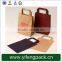 China factory supplier custom printed kraft paper shopping bag