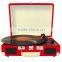 New Retro USB Radio FMPLAY Vinyl Turntable Record Player