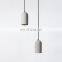 Modern edison bulb creative designer cement pendant lights loft style chandelier hanging lamp