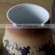 Classical fambe decorative porcelain ceramic storage jar with copper lid
