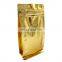 Coffee Bag Flat Bottom Box Pouch Colorful 250g 500g 1kg 12oz Coffee Beans Packaging Bag With Valve