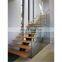 Fabricated Electric Centre Spine LED Stair Decorate Iron Staircase