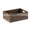 Wooden Storage Bins  Box with Handles