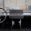 RTS Autoaby For Tesla Model 3 2021 Model Y Accessories Navigation Cover Slip On Sunshade Screen Protector Waterproof Fabric
