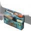 Bedside Caddy Hanging pocket Organizer Storage bag in green/grey
