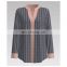 Fashion Cheap  Hot Sale Blue stripe yarn-dyed fabric 100% Cotton  for shirt