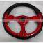Black PVC  Adjustable with single double slider universal racing seat for car use Car Seat