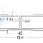 05424 Aluminum Profile for Truck and Trailer
