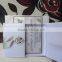 Hight Quality Elegant Silk Wedding Invitation Box with Brooch