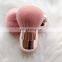 pink electroplating single kabuki brush