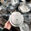 Industrial dust filter metal stainless steel end cap