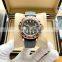 Top 1:1 Men's 316L Stainless Steel Rainbow Diamond Infinity Loop Bezel Luxury Waterproof Custom Logo Mechanical Watch