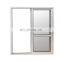 Aluminum alloy sliding doors seal the balcony and the kitchen