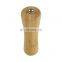 Bamboo Wooden Salt and Pepper Grinder Set  Includes Manual Salt and Pepper Mills with Adjustable Coarseness