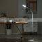 Lamp led changing corner floor black gold sitting room standing lamp classic curve minimal with charger for home
