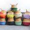 Best Seller Handwoven Seagrass Belly Basket, Colored Wicker Woven Baskets Wholesale Planter Vietnam Supplier