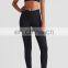 High Quality Fabric High Waist Tummy Control Leggings Yoga Set Beauty Back Bra 2pcs Gym Fitness Set Suit Women Outfit Wear