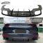 Panamera 971 FXX Style High Quality Carbon Fiber Rear Diffuser Rear Bumper Li Rear Separator For Porsche Panamera 971 2016-2023
