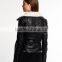 2015 Winter Black Faux Leather Biker Jacket