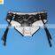 Top Quality Condole Belt Black Sexy Design Panty