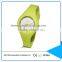 new fashion western custom quartz silicone watch geneva silicone watch woman