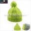 kids new products 2014 pom pom beanie hats wholesale