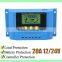 solar panel charge controller with LCD 20A, 12V, 24V, CY-K20A