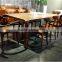 Luxury dining table set wood dining set high quality dinner furniture
