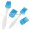 Hot Sale FDA and LFGB 100% Food grade Silicone Basting Pastry & Bbq Brushes Heat Resistant Kitchen Utensils