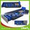 Blue Color Safe Custom Design Europe Standard Indoor Rectangular Trampoline Park with Foam Pit
