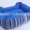 Pet Dog Slumber Bed Striped Style