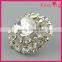 Custom clear crystal button with back shank WBK-1492