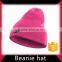 Long acrylic knit winter hat beanie