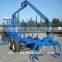For Mariana Timber Trailer with Crane,Log Trialer with Crane (1 ton,3 ton,5 ton,8 ton,10ton,12 ton) )