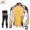 custom long sleeve cycling jerseys/cycling wear from clothing manufacturer